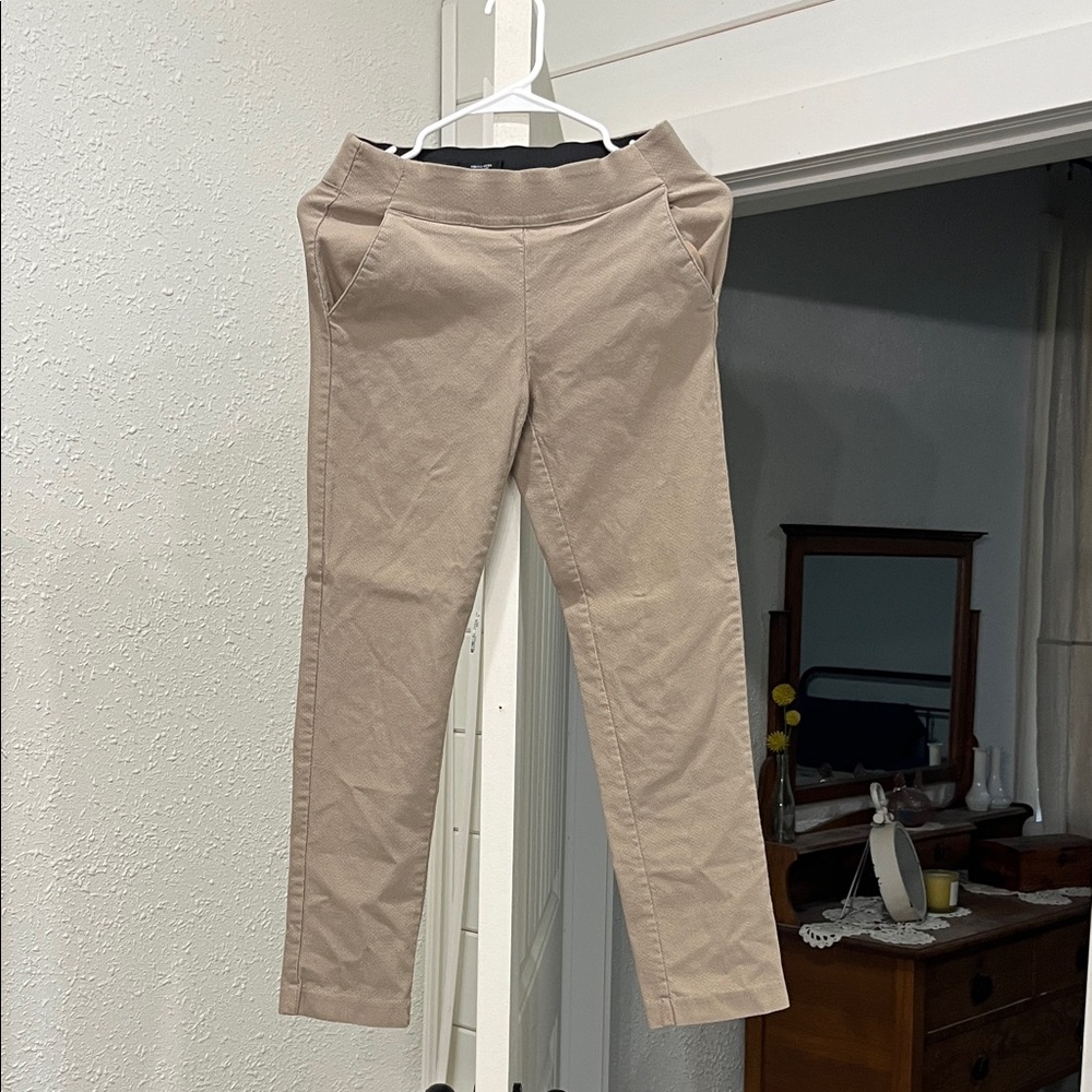 Simply Vera Vera Wang Tan Cropped Pants